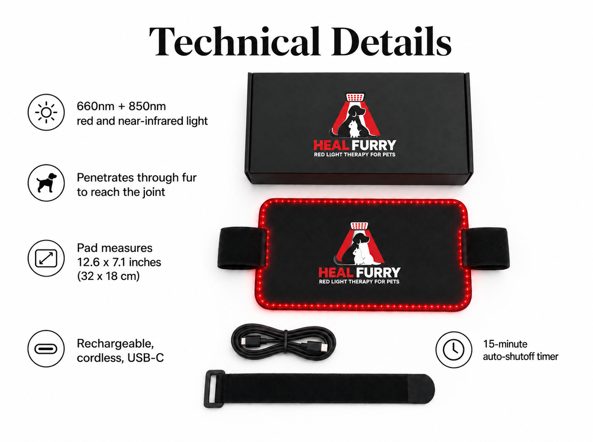 Luma Pet Red Light Pad.