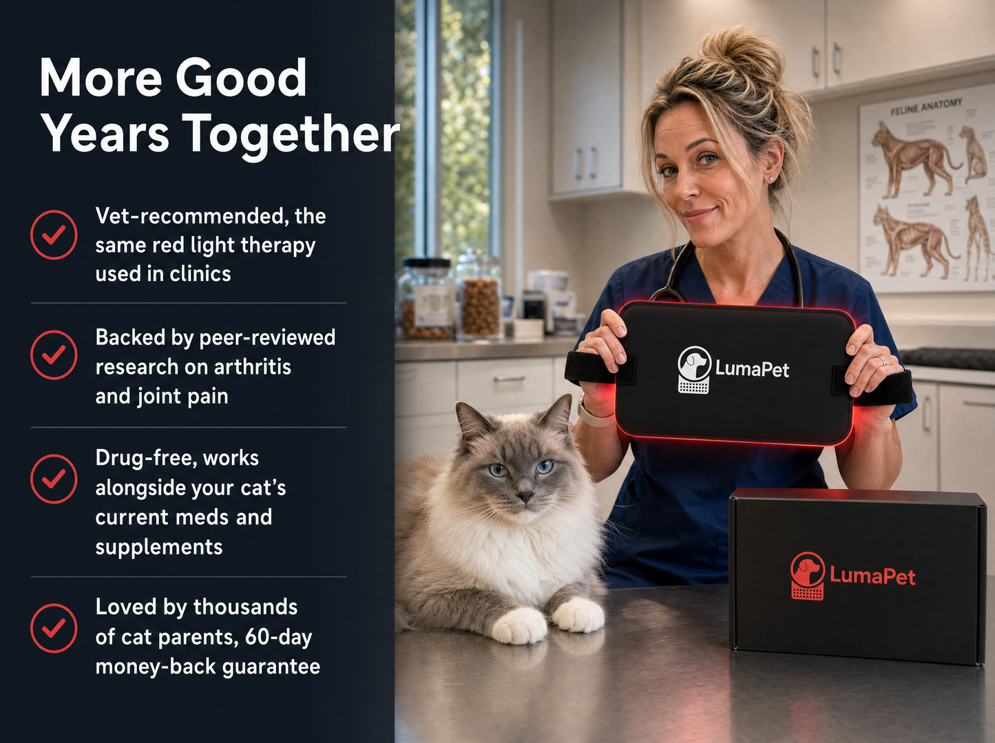 Luma Pet Red Light Pad for Cats