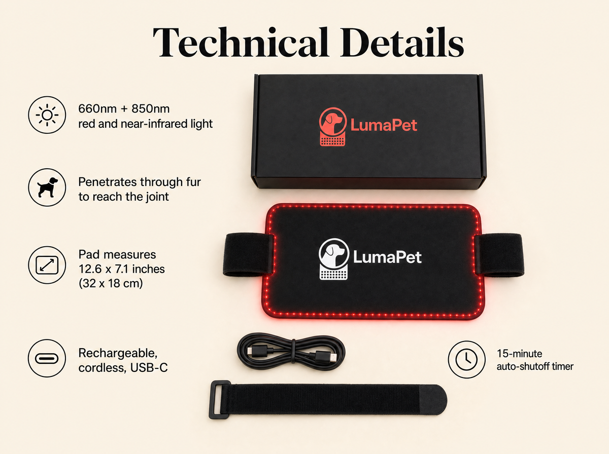 Luma Pet Red Light Pad for Cats